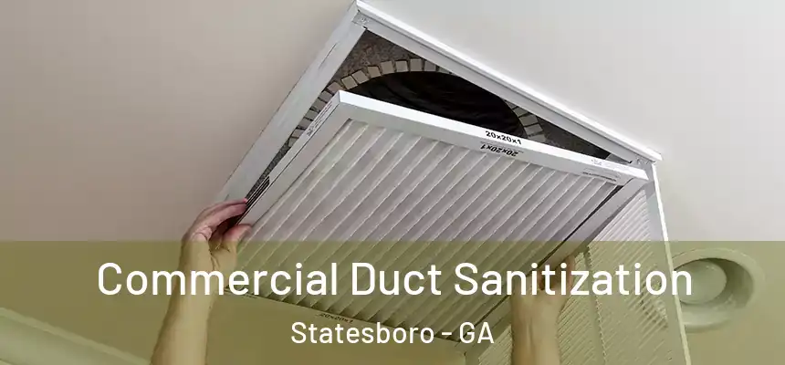 Commercial Duct Sanitization Statesboro - GA